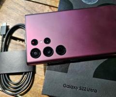 512Gb Galaxy S22 Ultra Burgundy